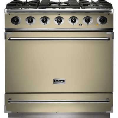 Falcon 900S - Crème - Cuisinière à gaz électrique - Publicité Falcon 900S - Crème - Cuisinière à gaz électrique - Publicité