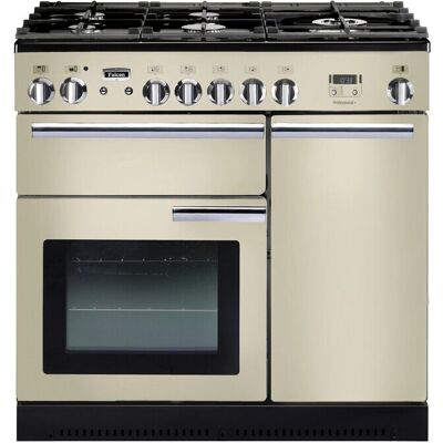 Falcon - Professional+ 90 - Crème/Chrome - Cuisinière de gamme - Publicité Falcon - Professional+ 90 - Crème/Chrome - Cuisinière de gamme - Publicité