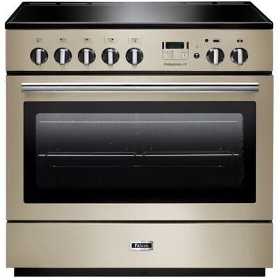 Falcon - Professional+ FX 90 - Creme/Chrome - cuisinière - Publicité Falcon - Professional+ FX 90 - Creme/Chrome - cuisinière - Publicité