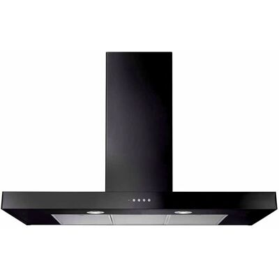 Rangemaster UNBHDS100BL - Black - Cooker Hood Rangemaster UNBHDS100BL - Black - Cooker Hood