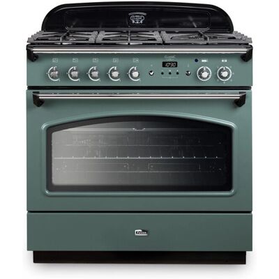 FALCON - CLASSIC FX 90 - Vert Minéral Mat/Chrome - Cooker - Publicité FALCON - CLASSIC FX 90 - Vert Minéral Mat/Chrome - Cooker - Publicité
