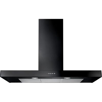 Rangemaster UHDF100BL Wall-mounted Cooker Hood - 610 m³/h Rangemaster UHDF100BL Wall-mounted Cooker Hood - 610 m³/h