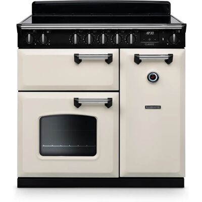 Rangemaster Classic CL90EIPPCR/CM1 Pale Cream Induction Range Cooker - Range Cooker Rangemaster Classic CL90EIPPCR/CM1 Pale Cream Induction Range Cooker - Range Cooker