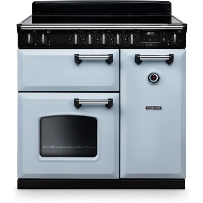 Rangemaster Classic CL90EIPMSB/CM1 Misty Blue 90cm Induction Range Cooker Rangemaster Classic CL90EIPMSB/CM1 Misty Blue 90cm Induction Range Cooker