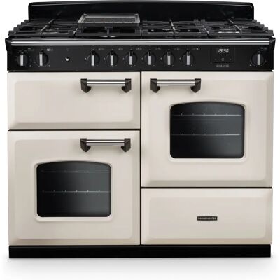 Rangemaster Classic CLO110DFPPCR/CM1 Dual Fuel Cooker - Pale Cream Rangemaster Classic CLO110DFPPCR/CM1 Dual Fuel Cooker - Pale Cream