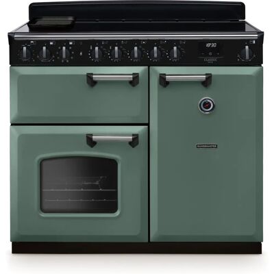 Rangemaster Classic Deluxe CLDL100EIPMGR/CM1 100cm Electric Range Cooker with Induction Hob Rangemaster Classic Deluxe CLDL100EIPMGR/CM1 100cm Electric Range Cooker with Induction Hob