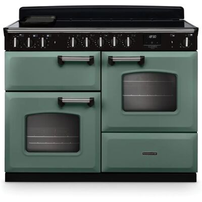 Rangemaster Classic Deluxe 110cm Induction Range Cooker - Mineral Green Rangemaster Classic Deluxe 110cm Induction Range Cooker - Mineral Green