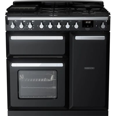 Rangemaster ESDL90DFPGBL/CM1 - Black / Chrome - Range cooker Rangemaster ESDL90DFPGBL/CM1 - Black / Chrome - Range cooker