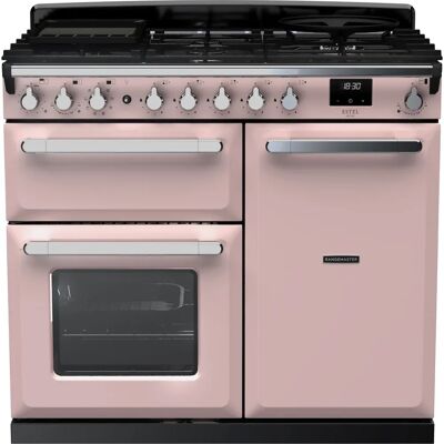 Rangemaster ESDL100DFPPPK/CM1 - Pale Pink - Range cooker Rangemaster ESDL100DFPPPK/CM1 - Pale Pink - Range cooker