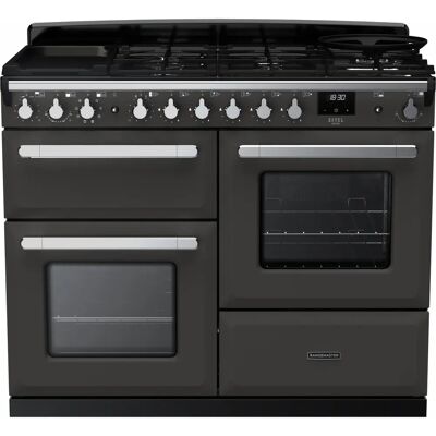 Rangemaster Estel Deluxe - Slate / Chrome - Range cooker Rangemaster Estel Deluxe - Slate / Chrome - Range cooker