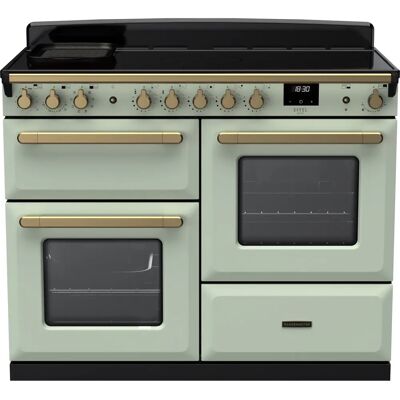 Rangemaster ESDLO110EIPMNT/AB1 - Mint / Antique Brass - Range cooker Rangemaster ESDLO110EIPMNT/AB1 - Mint / Antique Brass - Range cooker