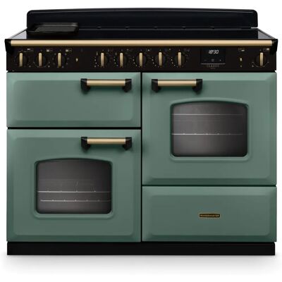 Rangemaster Classic Deluxe 110cm Induction Range Cooker - Green Rangemaster Classic Deluxe 110cm Induction Range Cooker - Green