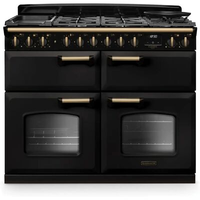Rangemaster Rangemaster Classic Deluxe CLDLB110DFPCBL/AB1 Range Cooker - Electric, Dual Fuel, 110cm Rangemaster Rangemaster Classic Deluxe CLDLB110DFPCBL/AB1 Range Cooker - Electric, Dual Fuel, 110cm