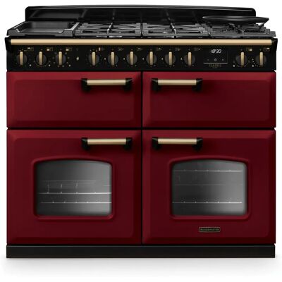 Rangemaster Classic Deluxe CLDLB110DFPBOR/AB1 Bordeaux Dual Fuel Range Cooker Rangemaster Classic Deluxe CLDLB110DFPBOR/AB1 Bordeaux Dual Fuel Range Cooker