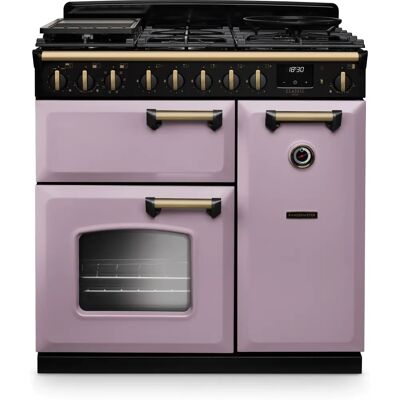 Rangemaster Classic Deluxe CLDL90DFPHTH/AB1 Lavender Range Cooker Rangemaster Classic Deluxe CLDL90DFPHTH/AB1 Lavender Range Cooker