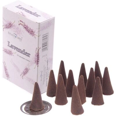 Puckator 37162 Lavender Incense Cones - Incense Cones Puckator 37162 Lavender Incense Cones - Incense Cones
