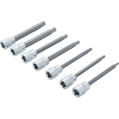 BlueSpot Tools B/S01512 3/8in Drive Extra Long Spline Socket Set BlueSpot Tools B/S01512 3/8in Drive Extra Long Spline Socket Set