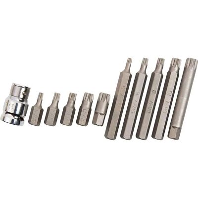 BlueSpot 11-teiliges Splint-Bit-Set M5 - M12 mit 1/2"-Antriebs-Adapter BlueSpot 11-teiliges Splint-Bit-Set M5 - M12 mit 1/2"-Antriebs-Adapter