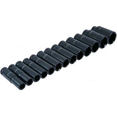BlueSpot 13 Piece 1/2" Drive Metric Deep Impact Socket Set - 13-32mm BlueSpot 13 Piece 1/2" Drive Metric Deep Impact Socket Set - 13-32mm