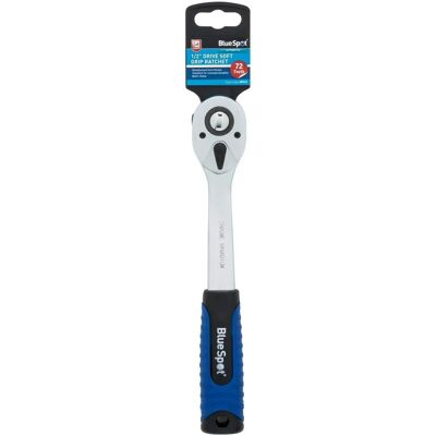 BlueSpot Tools 2014 Soft Grip Ratchet - 72 Teeth - 1/2" Drive BlueSpot Tools 2014 Soft Grip Ratchet - 72 Teeth - 1/2" Drive