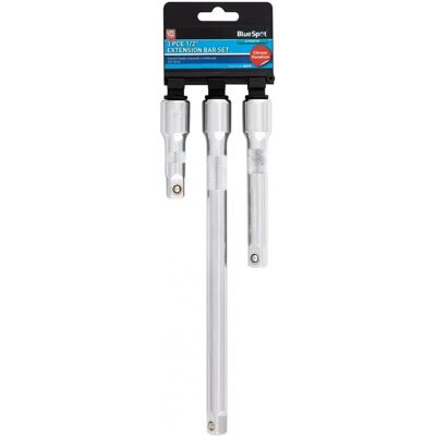 BlueSpot Blue Spot 02070 Extension Bar Set - 3 Piece, 12in Square CV BlueSpot Blue Spot 02070 Extension Bar Set - 3 Piece, 12in Square CV