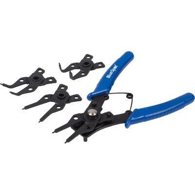 Pince à circlips BlueSpot Tools Bs08701 4-en-1 - Publicité Pince à circlips BlueSpot Tools Bs08701 4-en-1 - Publicité