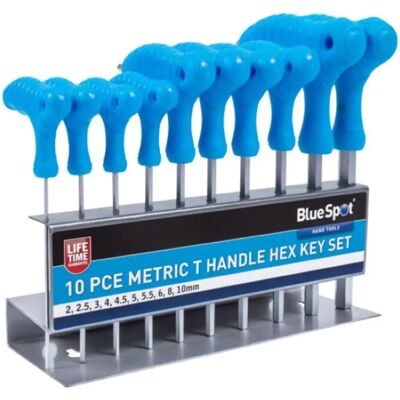 BlueSpot Tools BlueSpot 12185 Ensemble de Clés Allen - 10 Pièces (2-10mm) - Ensemble de Clés Allen - Publicité BlueSpot Tools BlueSpot 12185 Ensemble de Clés Allen - 10 Pièces (2-10mm) - Ensemble de Clés Allen - Publicité
