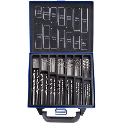 BlueSpot 20343 - Cobalt Drill Set - 99 Pieces - 1.5 to 10mm BlueSpot 20343 - Cobalt Drill Set - 99 Pieces - 1.5 to 10mm
