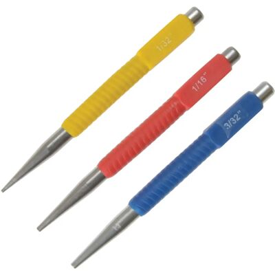 Ensemble de poinçons pour ongles Bluespot Bs22445 - 3 pièces - Publicité Ensemble de poinçons pour ongles Bluespot Bs22445 - 3 pièces - Publicité