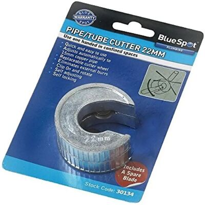 BlueSpot Tools B/S30134 Pipe Slice 22mm - Adjustable, Easy-Use BlueSpot Tools B/S30134 Pipe Slice 22mm - Adjustable, Easy-Use