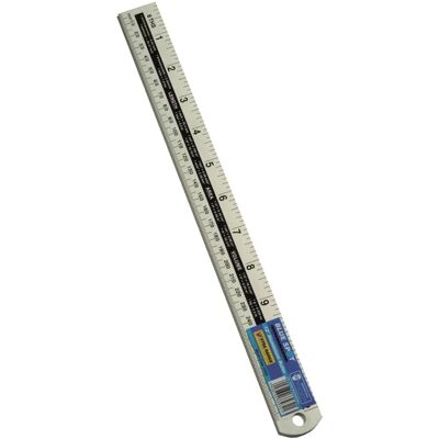 Règle en aluminium BlueSpot Tools - 300mm 12in - Règle en aluminium - Publicité Règle en aluminium BlueSpot Tools - 300mm 12in - Règle en aluminium - Publicité