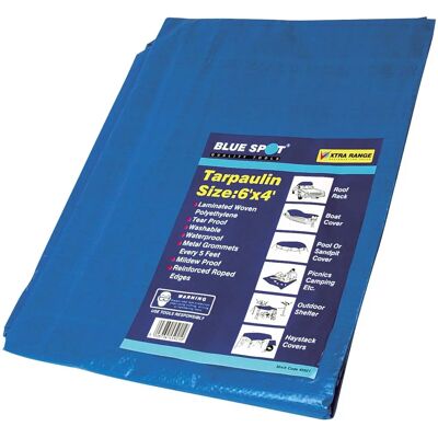 BlueSpot Tools B/S45922 Tarp Imperméable Léger - Tarp 1.9 x 2.9m - Publicité BlueSpot Tools B/S45922 Tarp Imperméable Léger - Tarp 1.9 x 2.9m - Publicité