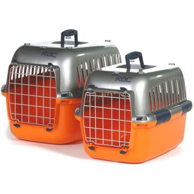 RAC Haustiertransportbox - Mittel - Leicht und Belüftet RAC Haustiertransportbox - Mittel - Leicht und Belüftet