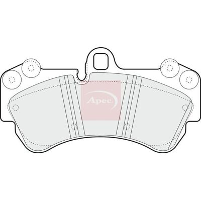 Apec Braking - 1314 - Front - OE Quality - Brake pads set Apec Braking - 1314 - Front - OE Quality - Brake pads set