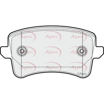 Apec Audi Q5 A4 A5 Brake Disc Pad Set - OE Quality Apec Audi Q5 A4 A5 Brake Disc Pad Set - OE Quality