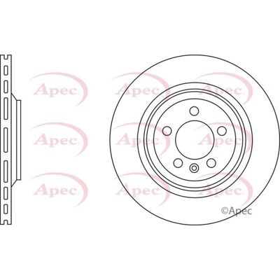 APEC BRAKING - DSK2816 - 330mm - Vented - Brake Disc APEC BRAKING - DSK2816 - 330mm - Vented - Brake Disc