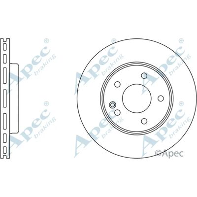 APEC Braking - DSK697 - 284mm - Front Brake Disc APEC Braking - DSK697 - 284mm - Front Brake Disc