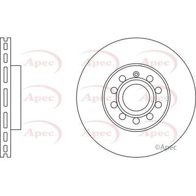 Apec Braking - DSK2207 - 289mm - Vented - Brake Disc Apec Braking - DSK2207 - 289mm - Vented - Brake Disc