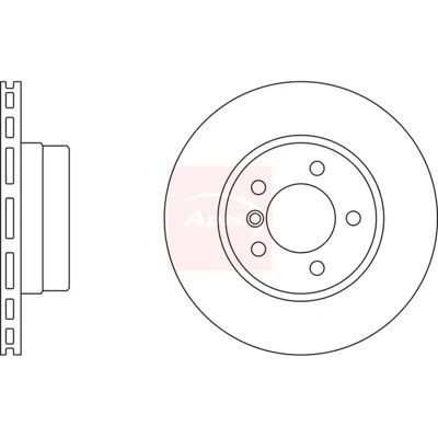 Apec Braking - DSK2256 - 310mm - Vented - Brake Discs Apec Braking - DSK2256 - 310mm - Vented - Brake Discs