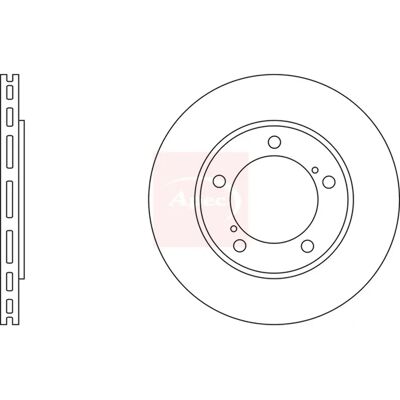 APEC Braking - DSK2346 - 309mm - Vented - Brake Disc APEC Braking - DSK2346 - 309mm - Vented - Brake Disc