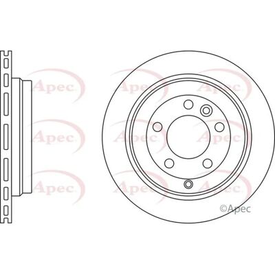 APEC Braking - DSK2428 - 325mm - Vented - Brake Discs APEC Braking - DSK2428 - 325mm - Vented - Brake Discs