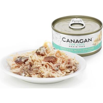 Canagan Kyckling och Sardin Våtmat för Katter - 75g Canagan Kyckling och Sardin Våtmat för Katter - 75g
