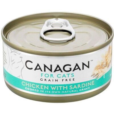 Canagan Kyckling och Sardin Våtmat för Katter - 75g Canagan Kyckling och Sardin Våtmat för Katter - 75g