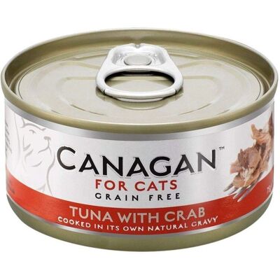 Canagan - Tonno con Granchio Umido per Gatti - 75 g - Cat Food Canagan - Tonno con Granchio Umido per Gatti - 75 g - Cat Food