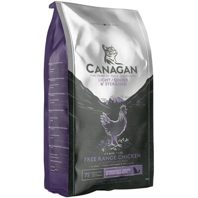 Canagan Light/Senior & Sterilised Kissatäydennys - 1,5kg Canagan Light/Senior & Sterilised Kissatäydennys - 1,5kg