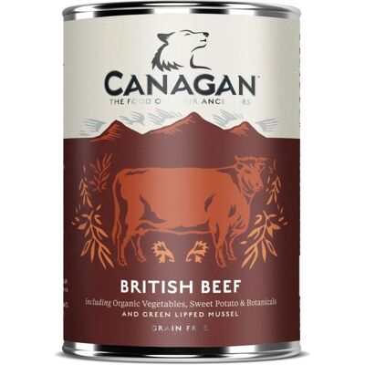 Canagan British Beef - 400g - Spannmålsfritt hundfoder Canagan British Beef - 400g - Spannmålsfritt hundfoder