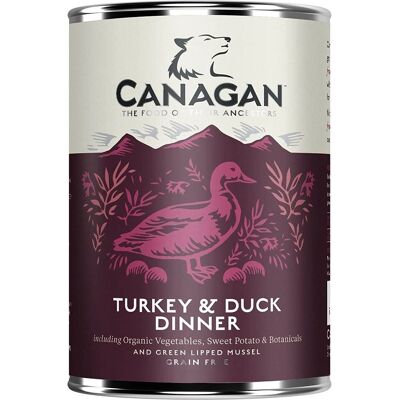 Canagan Truthahn & Ente Abendessen - Getreidefrei für Hunde Canagan Truthahn & Ente Abendessen - Getreidefrei für Hunde