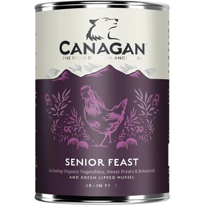 Canagan Senior Feast spannmålsfritt hundfoder - 400g Canagan Senior Feast spannmålsfritt hundfoder - 400g