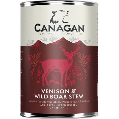 Canagan Hjort og Villsvin Gryte - Hundemat Canagan Hjort og Villsvin Gryte - Hundemat