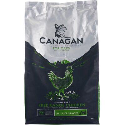 Canagan Kyckling 4Kg - Spannmålsfri Kattmat Canagan Kyckling 4Kg - Spannmålsfri Kattmat